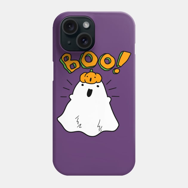 Boo! Ghost! Phone Case by saradaboru