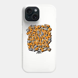 Pac One Graffiti Alphabet 23 Phone Case