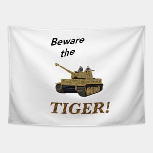 Tiger Tank Tapestry