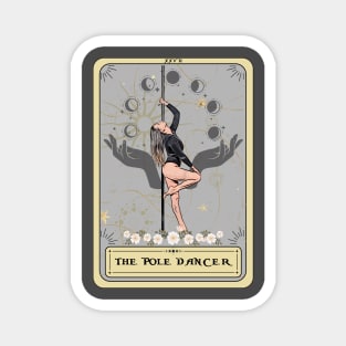 Pole Dancer Tarot Card, Pole Dance Magnet