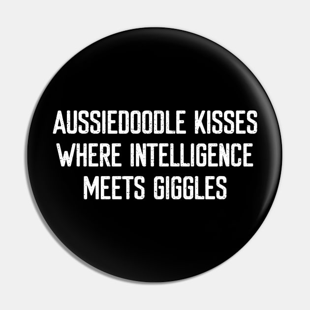 Aussiedoodle Kisses Where Intelligence Meets Giggles Pin by trendynoize