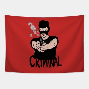 CRIMINAL Tapestry