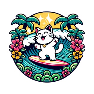 Aloha Lucky Cat Hawaii T-Shirt