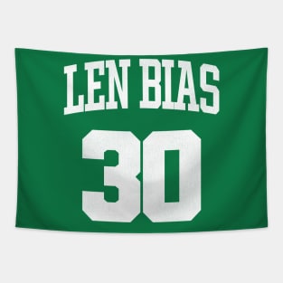 Len Bias Boston Tribute Jersey Tapestry