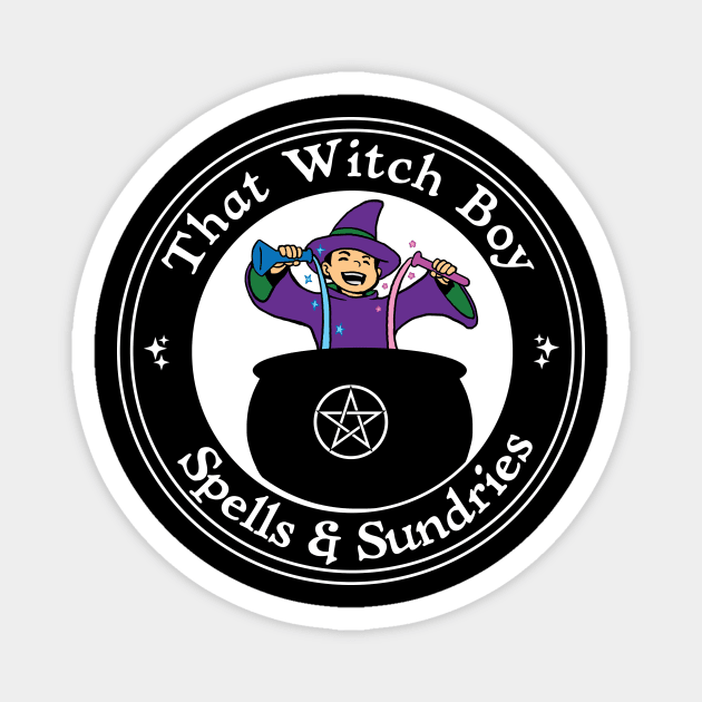 That Witch Boy Logo Magnet by That Witch Boy