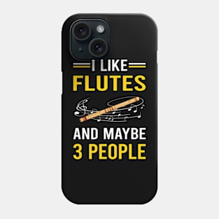 3 People Flute Phone Case