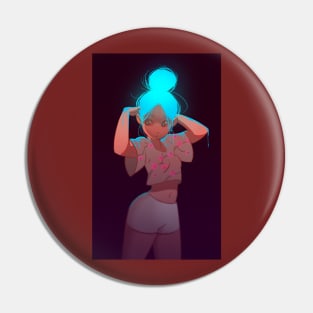 Blue Glow Pin