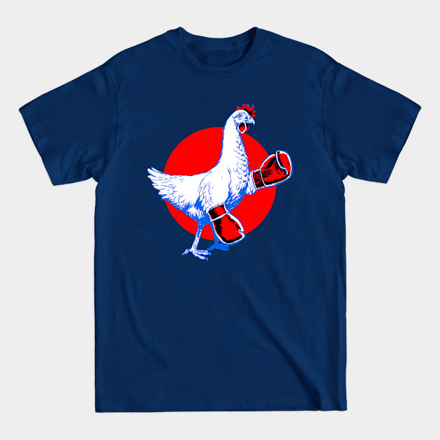 Disover Chicken Boxer - Chicken - T-Shirt