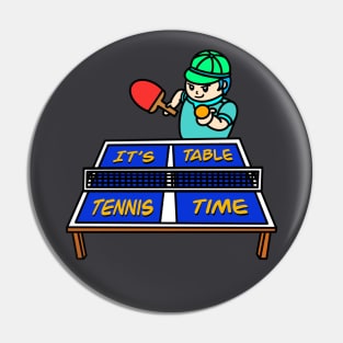 It's table tennis time! Pin