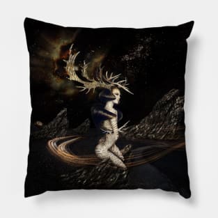 THE LEGEND OF THE MIRACULOUS DEER Pillow