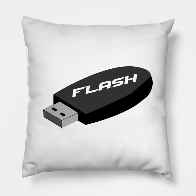 Flash Pillow by traditionation