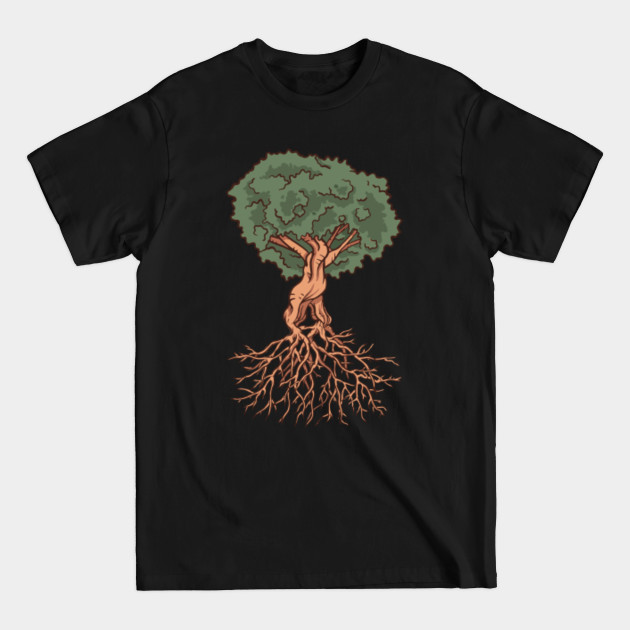 Discover Drawn tree - Tree - T-Shirt