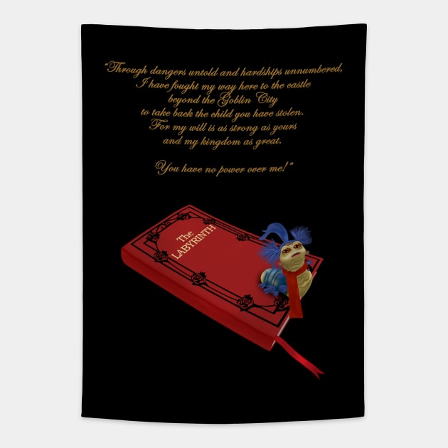 The talking worm Tapestry by PCMdesigner