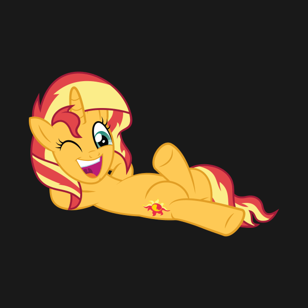 Laid-Back Sunset Shimmer by Wissle