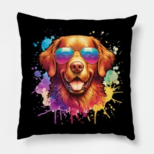 Watercolor Chesapeake Bay Retriever Pillow