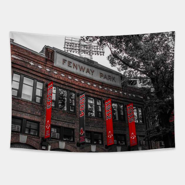 Fenway Park Tapestry by goldstreet