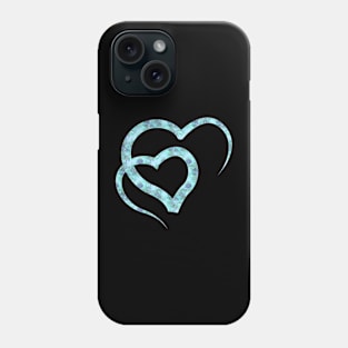 Two hearts live in just one mind Phone Case