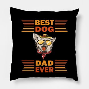 Best Dog Dad Ever Pillow