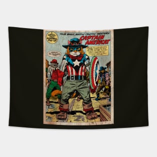 Americat Cowboy Tapestry