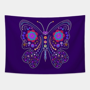 Sparkly Butterfly Tapestry