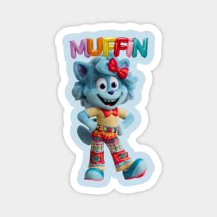 Bluey Muffin Magnet