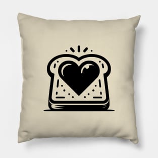 Spread Love Not Hate - Positive Message T-Shirt Pillow