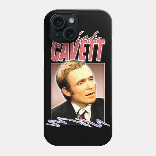 Retro Dick Cavett / Aesthetic Fan Art Design Phone Case by DankFutura