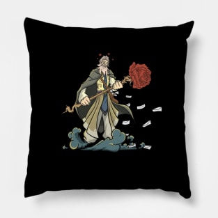 Roleplaying RPG Valentines Day TableTop D20 Dice Wizard Gift Pillow