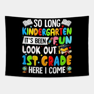 Kids Kids So Long Kindergarten Graduation 1st Grade  2 Tapestry
