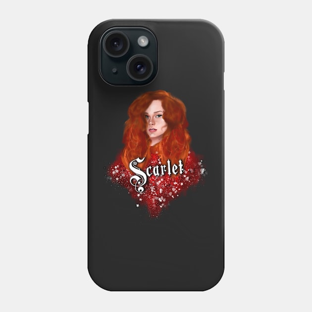 Scarlet Benoit (The Lunar Chronicles) Phone Case by Imaginelouisa