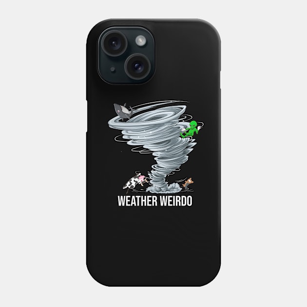 Tornado - Weather Weirdo Phone Case by BDAZ