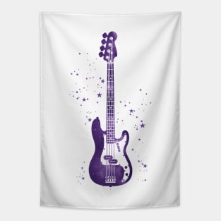 P-Style Bass Guitar Universe Texture Tapestry