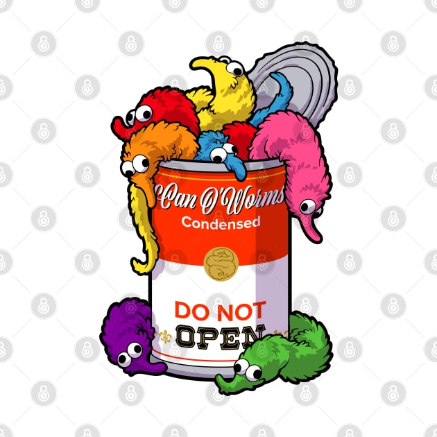 Can of Worms on a String ~ Do Not Open by CTKR Studio