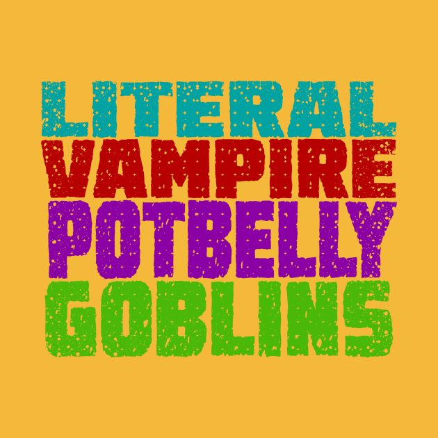 Literal Vampire Potbelly Goblins by Jscott1800