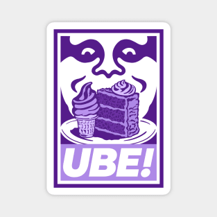 ÜBER TUBER UBE Magnet