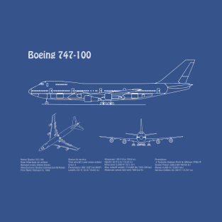 Boeing 747 - 100 - ADpng T-Shirt