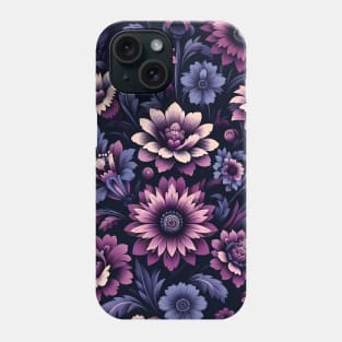 Purple Flowers Phone Case