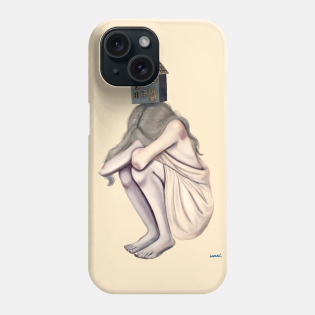 "Over my head" Phone Case by Ana La Cadena