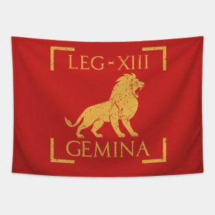 Legio XIII Gemina Lion Emblem Roman Legion Tapestry