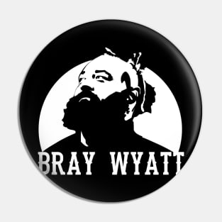 Bray Wyatt Black and White Design Pin