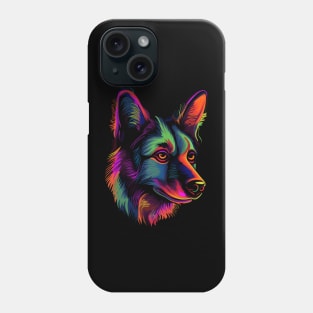 Neon Doggo #2 Phone Case