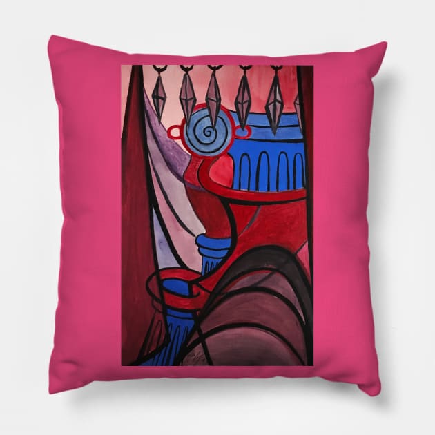 Gargola Pillow by MikeCottoArt