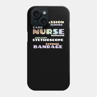 Nurses - heroes of modern times Phone Case