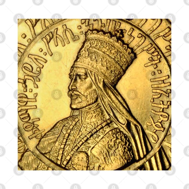 Emperor Selassie Gold Ethiopia by rastaseed