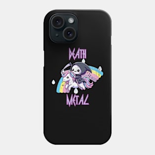 Death Metal Kawaii Grim Reaper Pastel Goth Heavy Grunge Phone Case