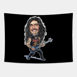 TOM ARAYA (CARICATURE) Tapestry