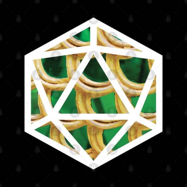 D20 Decal Badge - Greenscaled by aaallsmiles