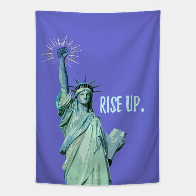 Rise Up. Tapestry by FanitsaArt