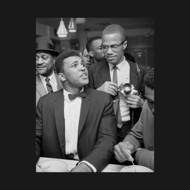 malcolm x Muhammad ali