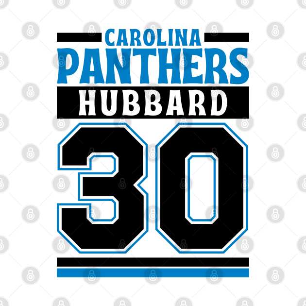 Carolina Panthers Hubbard 30 Edition 3 by Astronaut.co